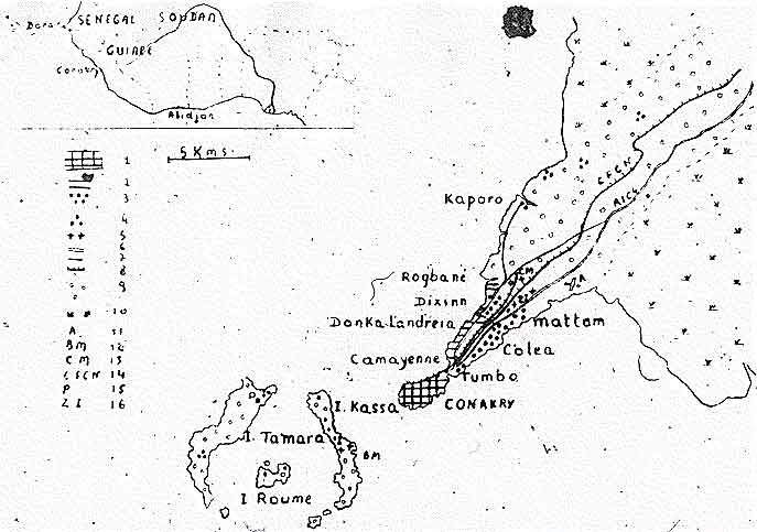 Presqu'île du Kaloum et Iles de Loos
