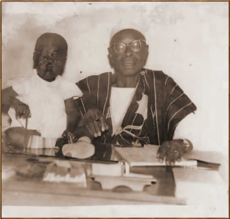 Fodé Bocar et son fils